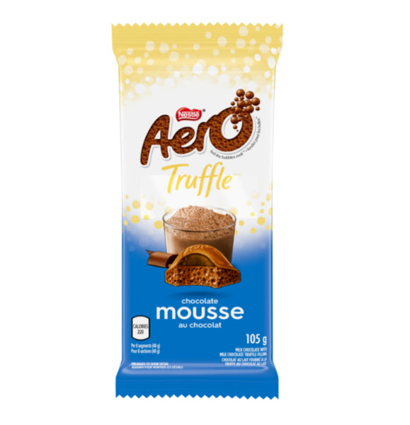 NESTLÉ AERO TRUFFLE Chocolate Mousse Milk Chocolate Bar - 105g - Canada