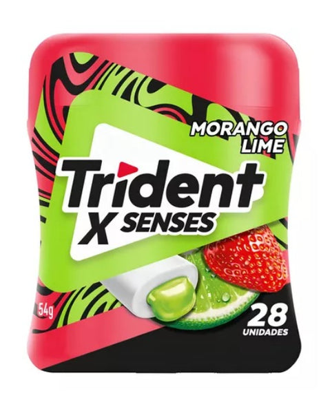 Trident X Senses Strawberry Lime Chewing Gum 54g