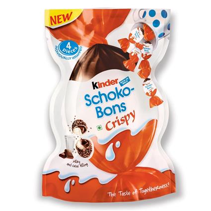 Kinder Schoko-Bons Crispy - 4 Pieces Pack