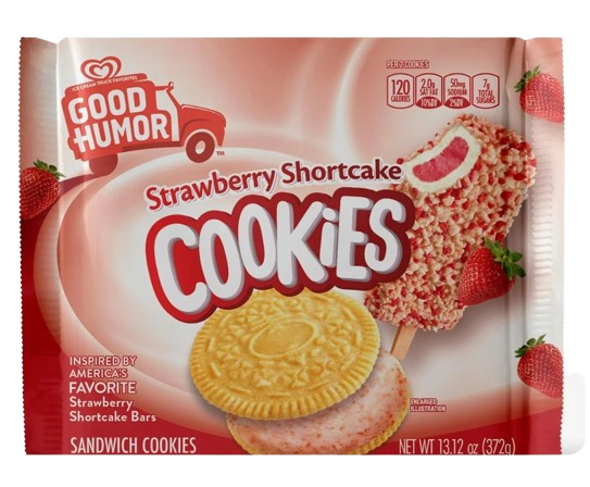 Good Humor Strawberry Shortcake Cookies 13.12oz – Bombon