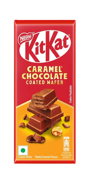 KIT KAT Nestlé Caramel Chocolate Coated Wafer, 50g