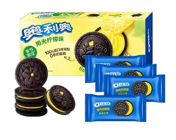 Oreo Limited Edition: Lemon Sunshine Flavor 194g