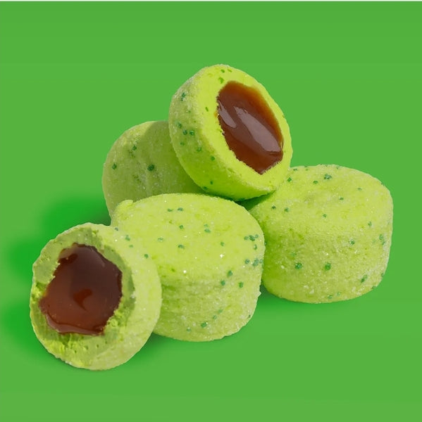 Stuffed Puffs Halloween Caramel Filled Marshmallows with Apple Flavor - Single