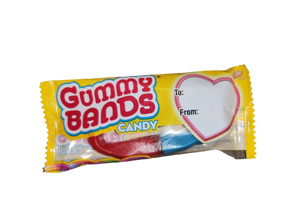 Flix Candy Gummy Band Valentines - Single