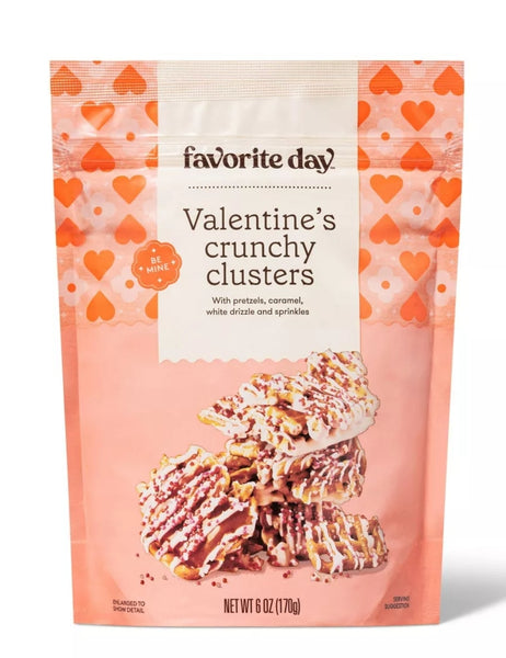 Favorite Day™ - Valentine White Chocolate Pretzel Crunchers - 6oz