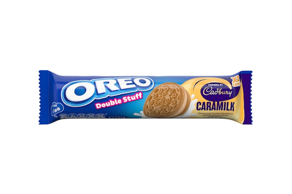 Oreo Biscuits Caramilk Double Stuff Cookies 131g