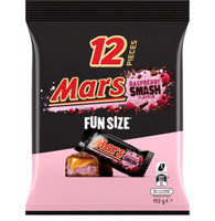 Mars Raspberry Smash Milk Chocolate Share Bag 12 Pieces 192g