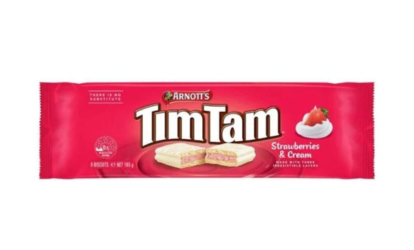 Arnotts Tim Tam Biscuits Strawberries & Cream | 165g