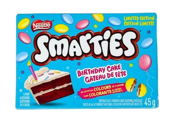 Smarties Limited Edition Birthday Cake - 45g