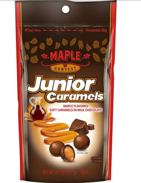 Junior Caramels Maple Flavored