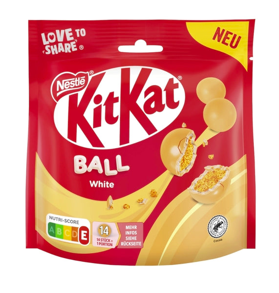 Nestle KitKat Balls White with cereal and white chocolate 130g