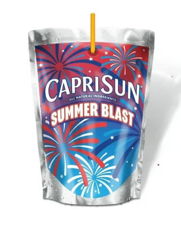 Capri Sun Summer Blast Passion Fruit Mango Flavored Juice Drink Blend