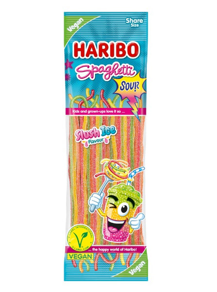 Haribo Spaghetti Slush Ice Flavour 200g - Vegan