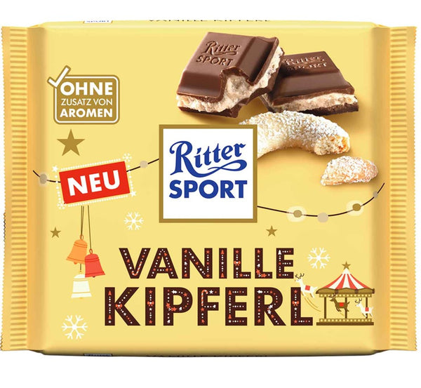 Ritter Sport Vanilla Crescents 100g