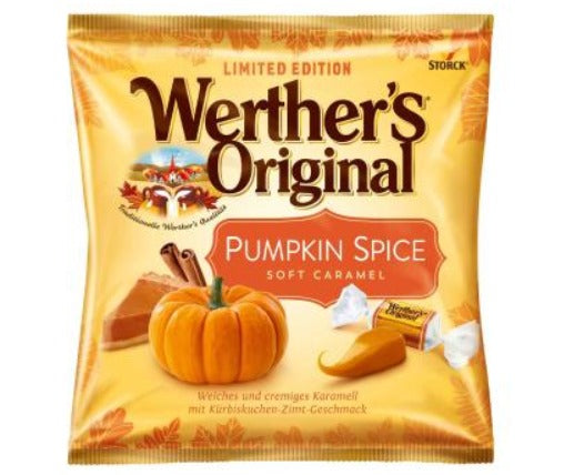 Werther's Original Soft Caramel Pumpkin Spice 180g
