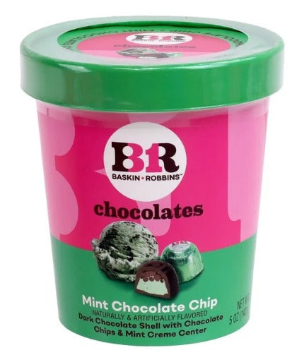 Baskin-Robbins Mint Chocolate Chip Chocolates - 5oz – Bombon