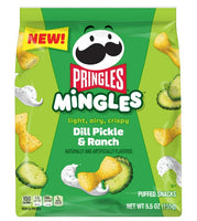 Pringles Mingles Dill Pickle and Ranch Puffed Snacks, Gluten-Free, Salty Snacks, 5.5 oz