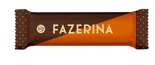 Fazer Fazerina orange truffle chocolate bar 37g