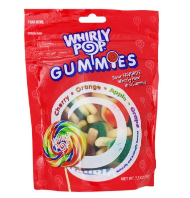 Whirly Pop Gummies Candy 7.5oz