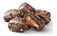 Sanders Milk Chocolate Pumpkin Spice Sea Salt Caramels 7 oz Bag (Egg-Free)