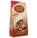 Lindt LINDOR Valentine's Tiramisu Milk Chocolate Candy Truffles, 5.3 oz. Bag