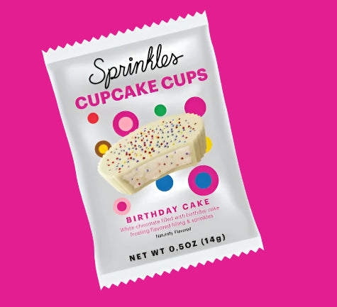Sprinkles Premium Birthday Cake Cupcake Cups 14g - Gluten Free
