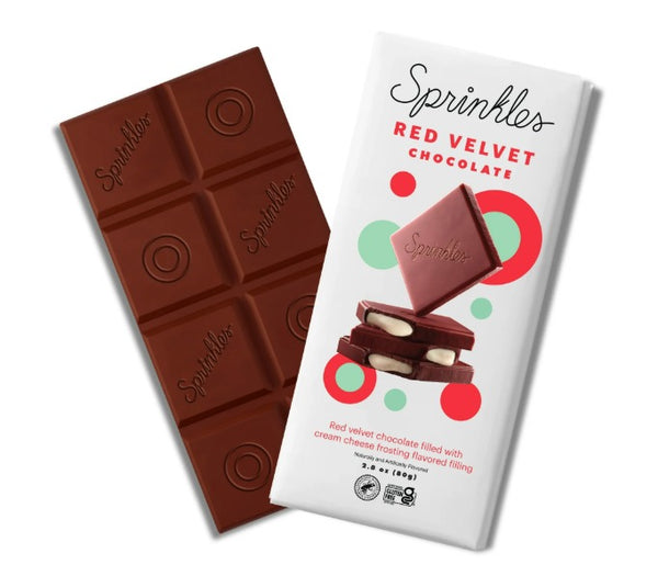 Sprinkles Red Velvet Bar with Cream Cheese Filling