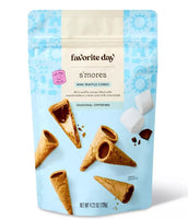Favorite Day™ S'mores Mini Waffle Cones - 4.23oz