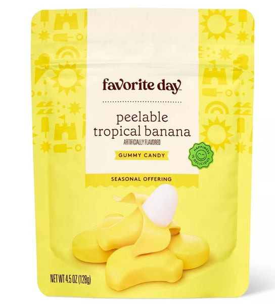Favorite Day™ Peelable Tropical Banana Gummy Candy - 4.5oz