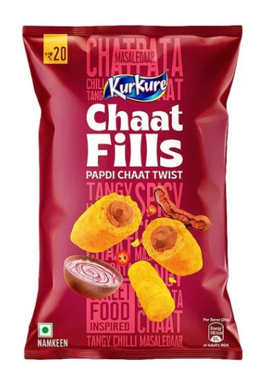 KurKure Chaat Fills - Papdi Chaat Twist 40g