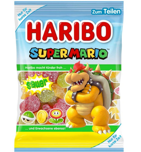 Haribo Super Mario Sour - 175g - Max 2 Per Customer