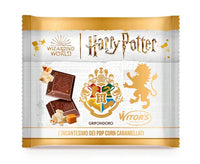 Witor's Harry Potter cioccolato al latte con pop corn caramellati - milk chocolate with caramelized popcorn 50gr - MELTED STOCK