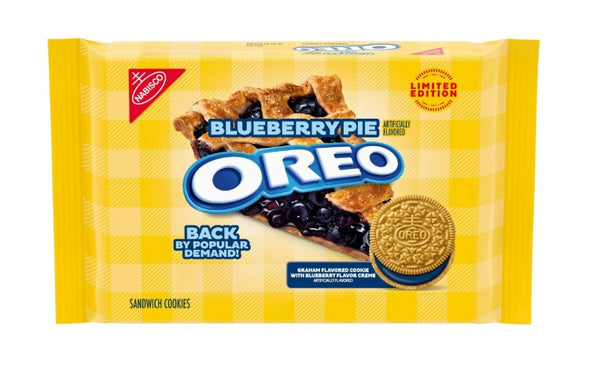 OREO Blueberry Pie Sandwich Cookies, Limited Edition, 10.68 oz