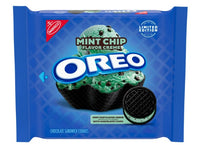 OREO Mint Chip Chocolate Sandwich Cookies, Limited Edition, 10.68 oz