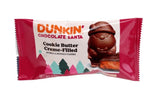 Dunkin' Cookie Butter Creme-Filled Chocolate Candy Santa by Frankford, 1.1 oz