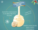 Lindt LINDOR Christmas Cinnamon Swirl Chocolate Candy Truffles - 5.1oz