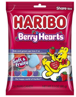 Haribo Valentine's Berry Hearts Bag - 3.1oz