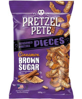 Pretzel Pete Pieces Cinnamon Brown Sugar 160g