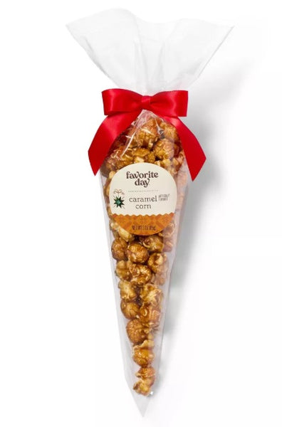 Favorite Day™ Christmas Caramel Corn Cone - 3oz