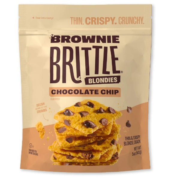 Brownie Brittle – Chocolate Chip Blondie - 5oz