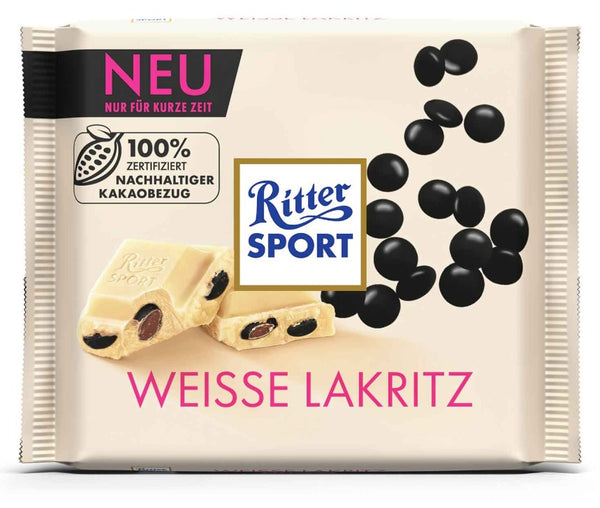 Ritter Sport Weisse Lakritz 100g