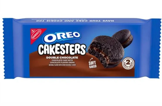 OREO Cakesters Double Chocolate Soft Snack Cakes