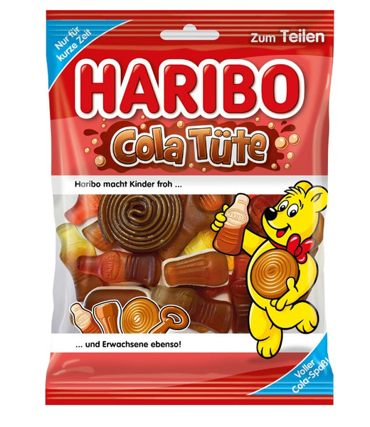 Haribo Cola Bag of Fruit Gums with Cola Flavor of the Classics 175g