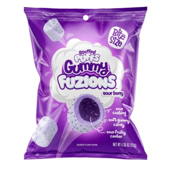 Stuffed Puffs Gummy Fuzions - Sour Berry (4.36oz)