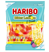 Haribo Fruit Gums Bitter Lemon and Friends Fruity Flavors 160 g