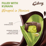 Galaxy Pistachio Kunafa Dark Chocolate 90g - Limited Edition