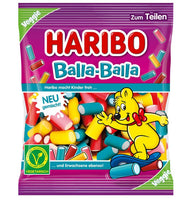 Haribo Balla Balla confectionery coated in fruit gum veggie 160g