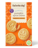Favorite Day™ Fall Harvest Pumpkin Spice Crème Sandwich Cookies - 8oz - Gluten Free
