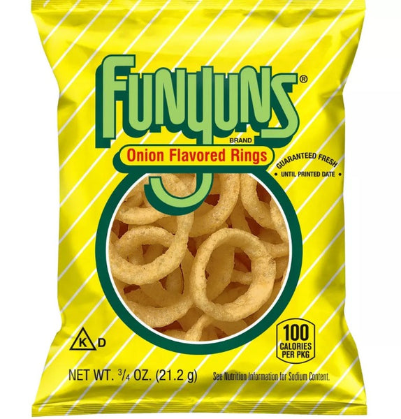 Funyuns Snack Pack Onion Flavored Rings – Bombon