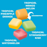 Starburst Tropical Mini Grab And Go Candies - 7.2oz